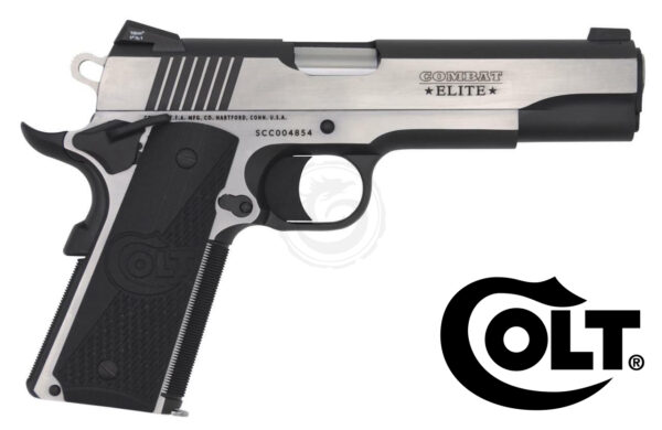 Colt 1911 Combat Elite Government 45ACP Two Tone 5″